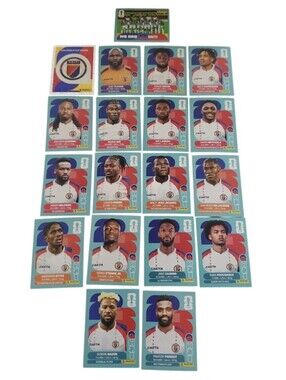 Panini FIFA World Cup 2026 Team Haiti Latin American Stickers Lot 19